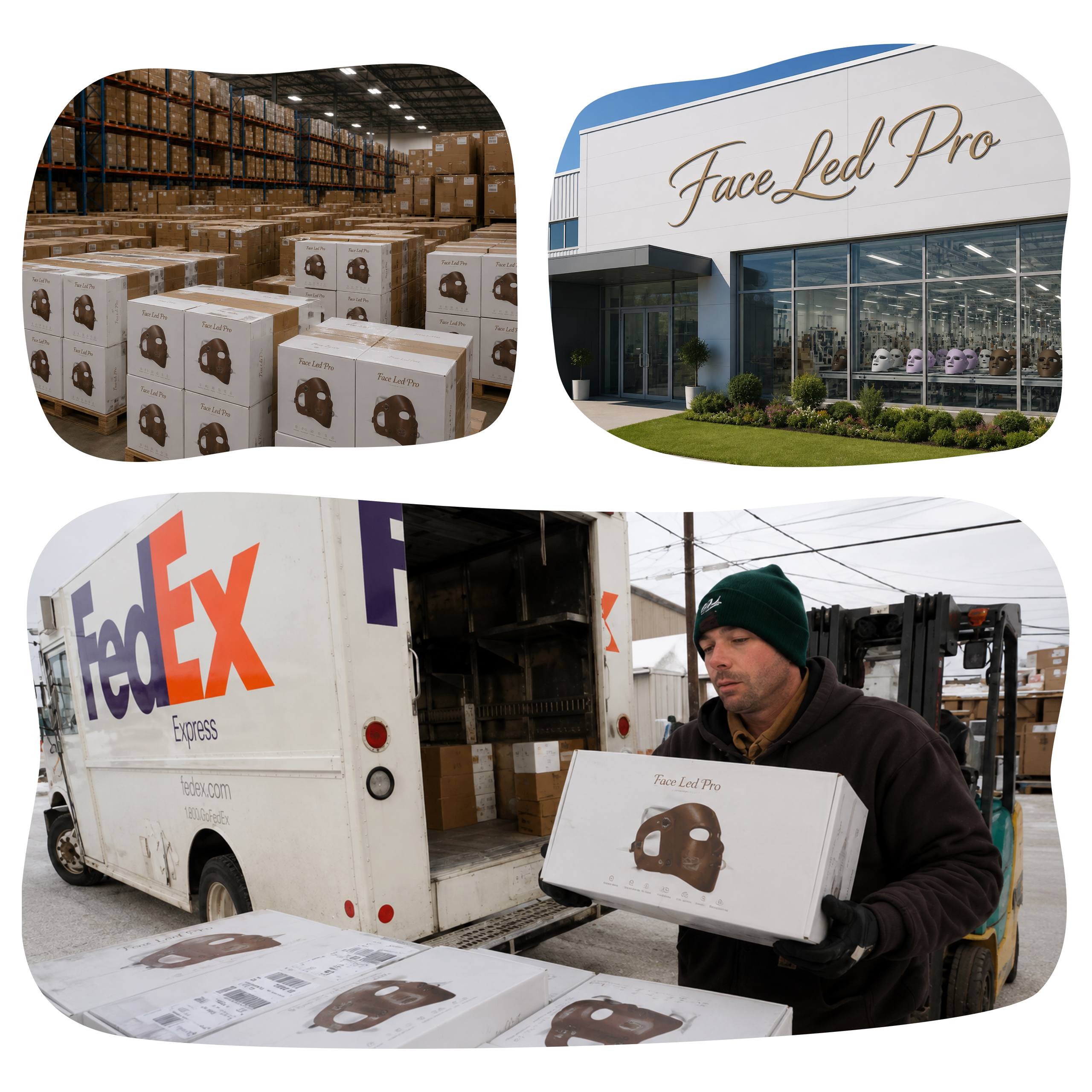 Face Led Pro Shipping and Logistics